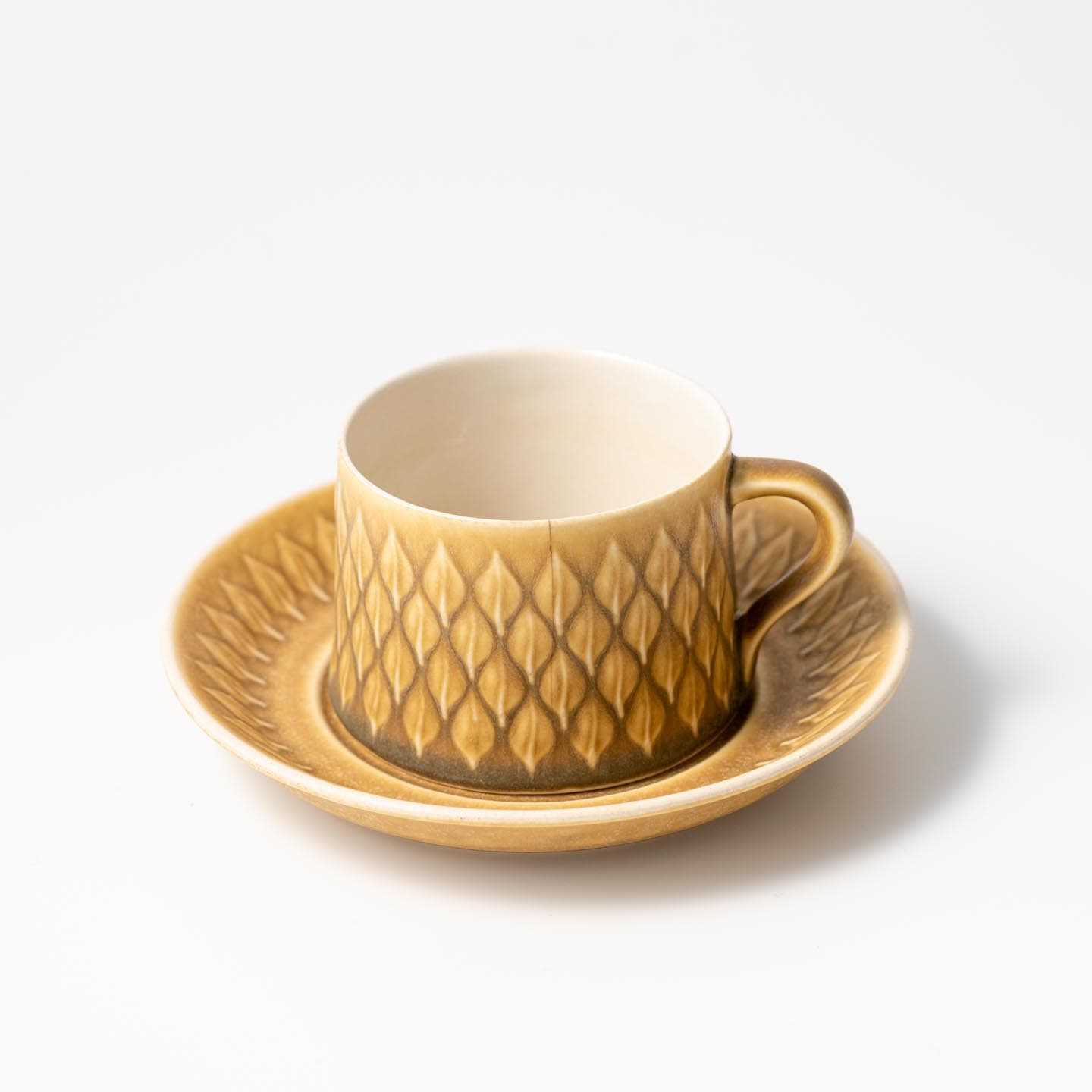 LEAF MUG&SAUCER
