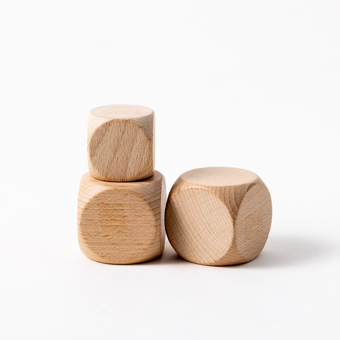 WOOD DICE SET